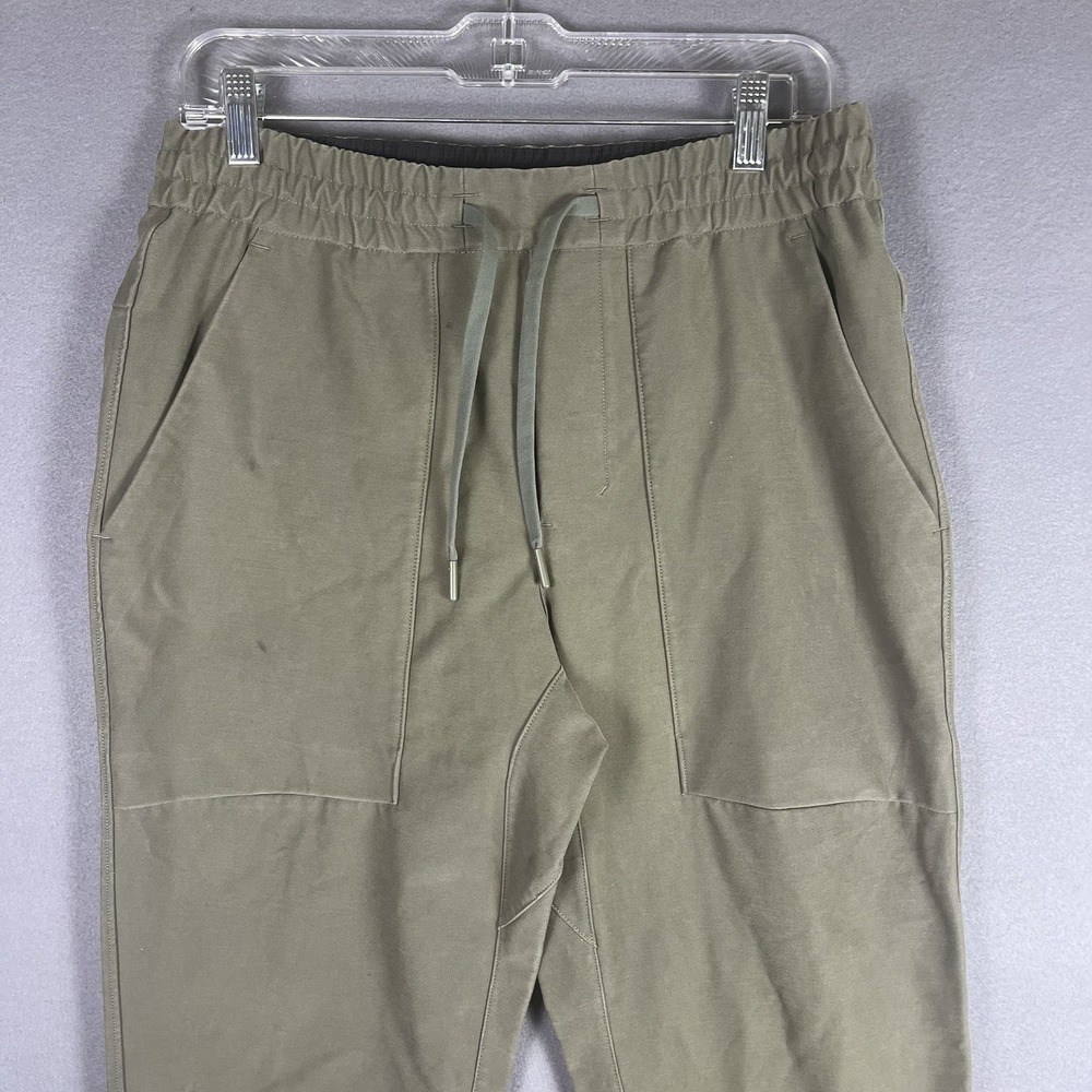 Lululemon ABC Jogger Pants Size Medium Army Olive Green Tapered‎ Athletic Active